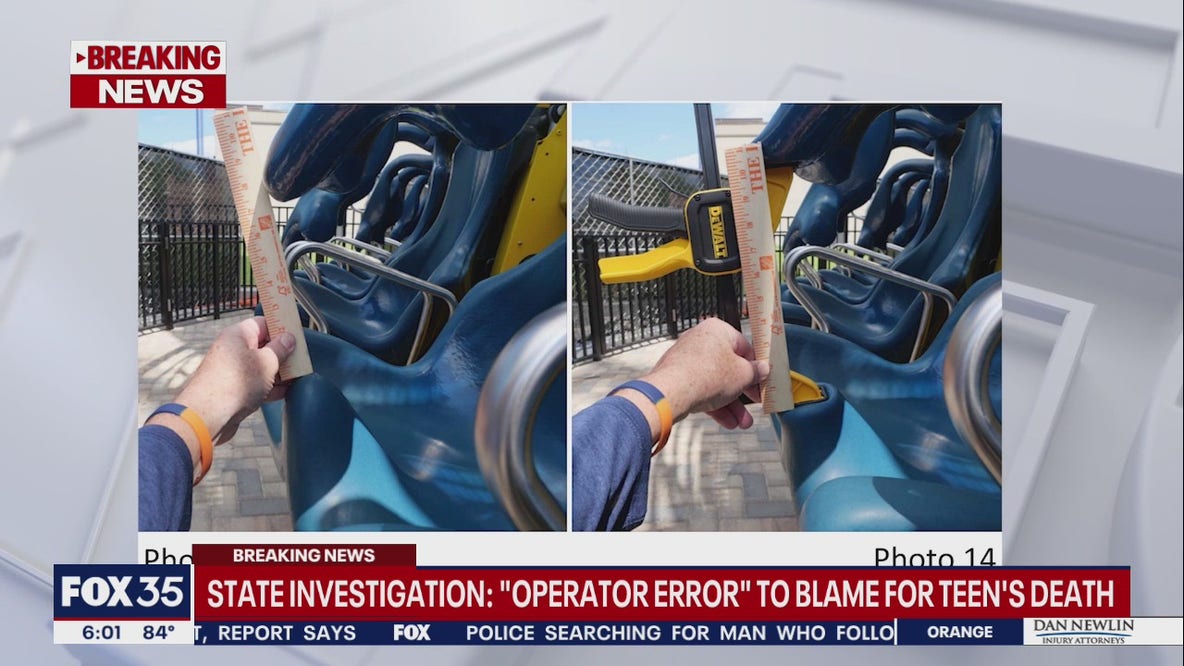Orlando FreeFall death: Ride operator made 'manual adjustments' to seat, report says